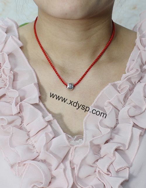 纯银项链绳