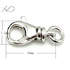 925银钥匙扣，规格：16mm，银饰品，银饰配件批发，银首饰品
