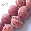 珊瑚珠，规格：13mm，长度：16寸，珊瑚产品，珊瑚配件批发