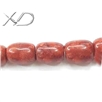草珊瑚鼓珠，规格：12x16mm，长度：16寸，外贸饰品