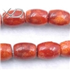 草珊瑚鼓珠，规格：9x11mm，长度：16寸，珠宝饰品