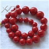 南海洋壳珠，规格：8mm和16mm，长度：16寸，贝珠项饰