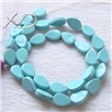 南海洋壳珠，规格：10x10x2mm，长度：16寸，贝珠项链