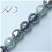 南海洋壳珠，混合色，规格：8mm，长度：16寸，珍珠项链