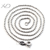 925银闪珠项链，规格：1.5mm，银链，银项链，925银链