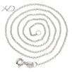 925银珍珠链，规格：0.4x1.4mm，925銀飾品，银链，925银链批发