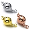 银球扣，规格：8mm，925银饰扣头，珍珠链扣，手链项链扣，银饰批发