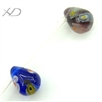 水滴形琉璃串珠，规格：8x11mm，时尚琉璃饰品批发，头孔水滴珠
