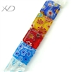 方形琉璃饰品珠子，规格：10mm，时尚单花制品，手工珠