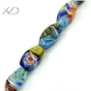 时尚琉璃手工饰品，规格：8x16mm，手工制品，千花琉璃串珠