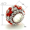 925银潘家水钻珠子，规格：7x12mm 孔：4mm，潮流时尚银饰，银珠手串，银珠 DIY