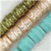 南海洋壳珠，规格：10x11mm，长度：16寸，不定形珠