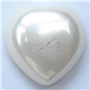 南海洋壳珍珠耳环，规格：18x7mm，南洋圆珠耳钉批发