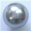 南海洋壳珍珠耳环，半孔圆形，规格：20mm，圆形南洋贝珠耳钉