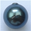南海洋壳珍珠耳环，半孔圆形，规格：8mm，南洋圆珠耳钉