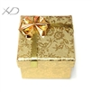 时尚首饰戒指盒，规格：5x5x3.7cm，蝴蝶结带首饰包装盒（30个/包），首饰盒子批发