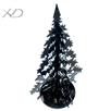 圣诞树有机玻璃耳饰展示架，规格：23x12x7.5cm，摆设架