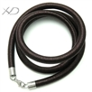 925银线包绳水滴扣，规格：5mm 尺寸：18寸，银首饰绳，项链绳，项链绳子挂绳