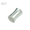 925银骨形通管，规格：4.5x7.5mm 孔径：3mm，925银，单孔管，DIY配件