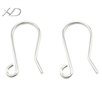 925银扭9字耳钩，规格：7.5x15mm，银耳环配件，DIY耳钩，银耳勾
